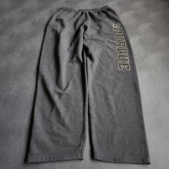 Y2K Purdue Boilermaker Champion Grey Baggy Sweatpants XL - Picture 1 of 10
